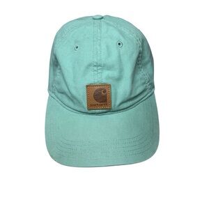 Carhartt Teal Cap with Logo Patch